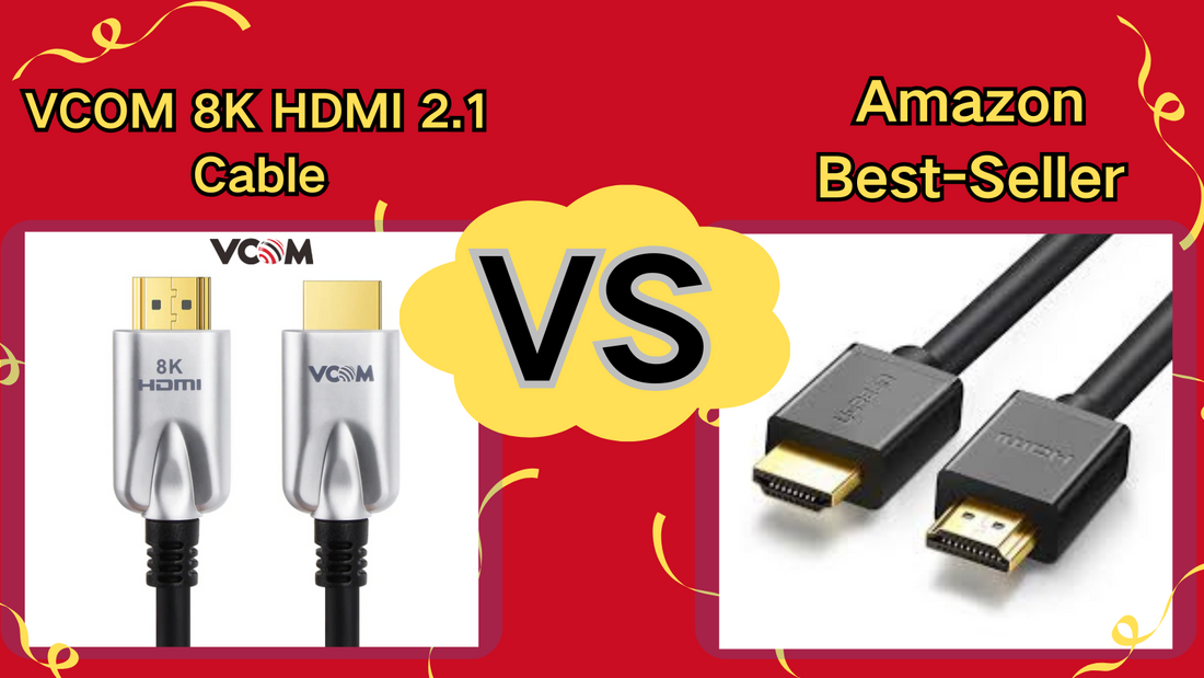 VCOM 8K HDMI Cable vs Amazon Best-Seller: Which One Deserves a Spot in Your Setup?