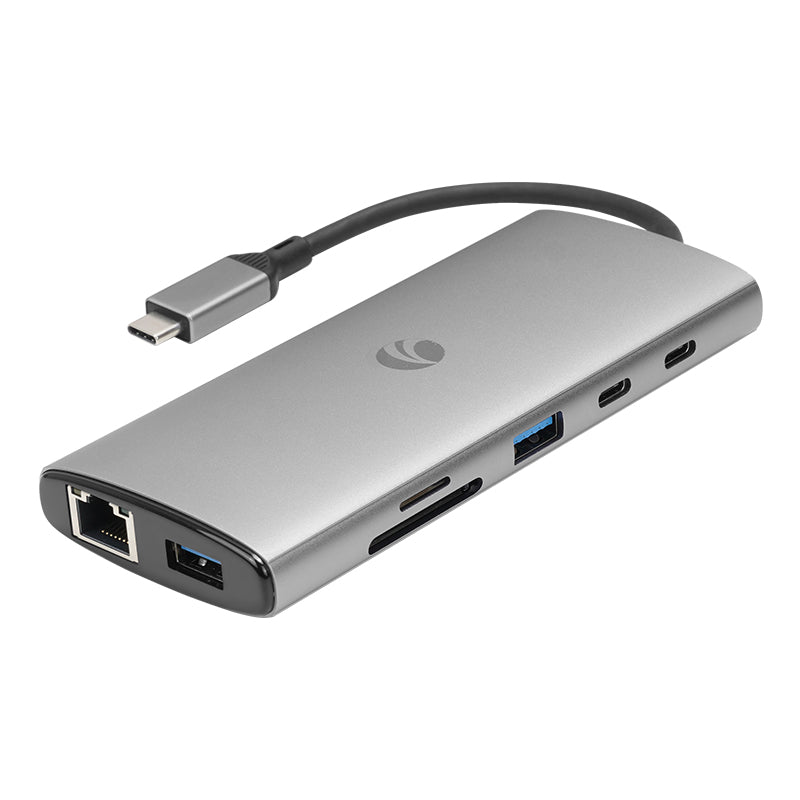 VCOM 10-in-1 USB-C Hub with 8K HDMI & DP