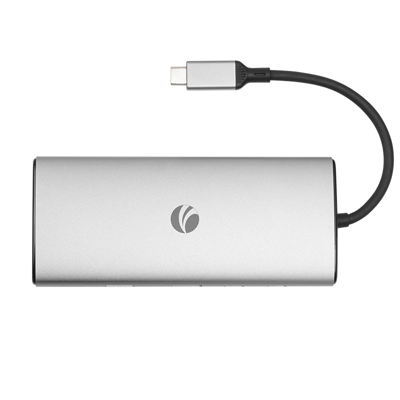 VCOM 10-in-1 USB-C Hub with 8K HDMI & DP