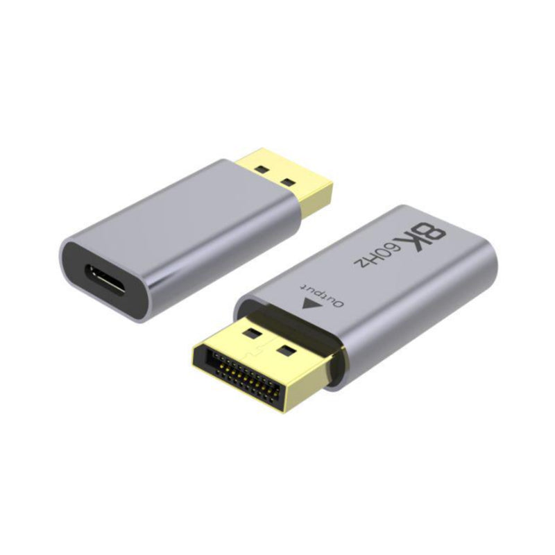 VCOM USB-C to DisplayPort 1.4 Adapter, 8K@60Hz Type-C to DP Video Converter, Plug & Play