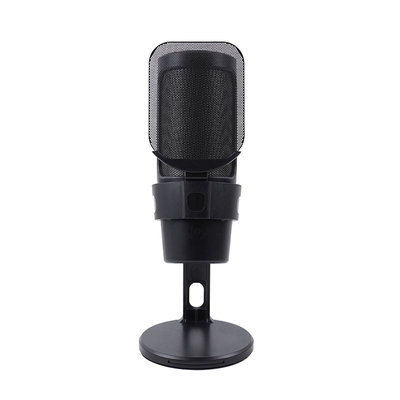 VCOM RGB USB Microphone-Black