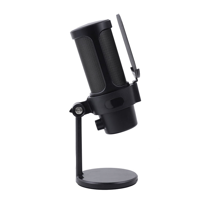 VCOM RGB USB Microphone-Black