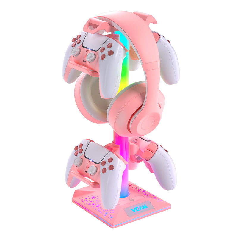 VCOM RGB Headphones Stand with hub
