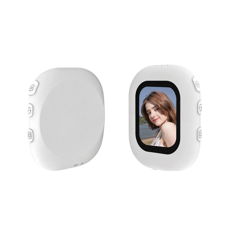 VCOM Vlog Selfie Monitor Screen, 3.97" IPS External Smartphone Selfie Display, Portable Vlogging Monitor with Magnetic Mount