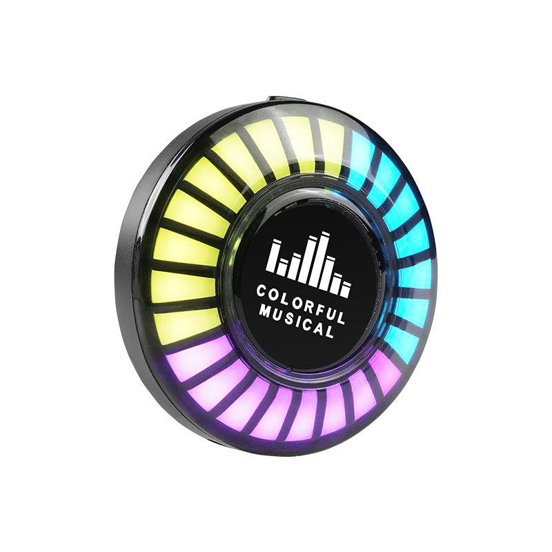 VCOM RGB Pickup Resonance Speaker – Portable Wireless Speaker with Sound Reactive LED