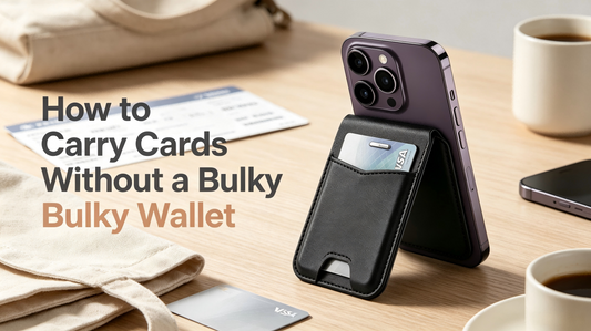 How to Carry Cards Without a Bulky Wallet