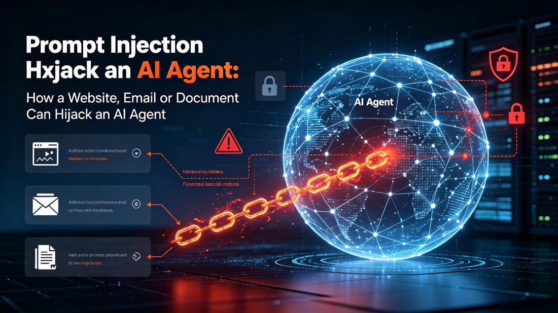 Prompt Injection Explained: How a Website, Email or Document Can Hijack an AI Agent