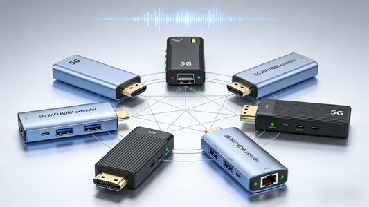 2026 Top 7 Portable 5G WiFi HDMI Extenders: Plug-and-Play for On-the-Go