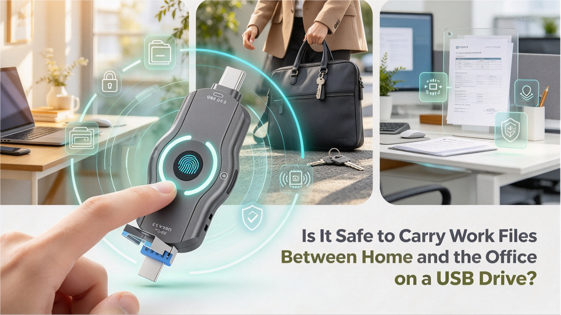 Is It Safe to Carry Work Files Between Home and the Office on a USB Drive?