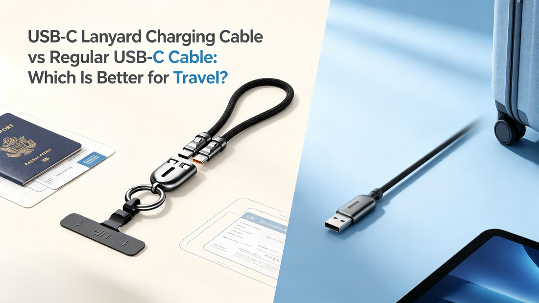USB-C Lanyard Charging Cable vs Regular USB-C Cable: Which Is Better for Travel?