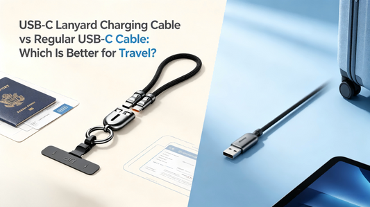 USB-C Lanyard Charging Cable vs Regular USB-C Cable: Which Is Better for Travel?