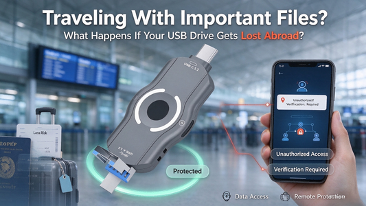 Traveling With Important Files? What Happens If Your USB Drive Gets Lost Abroad?