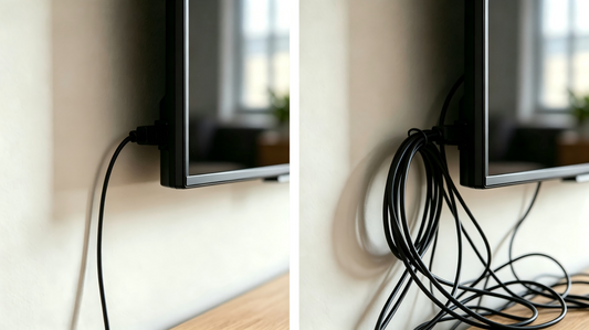 Slim HDMI 2.1 Cable vs Regular HDMI Cable: Which Is Better for Wall-Mounted TVs?