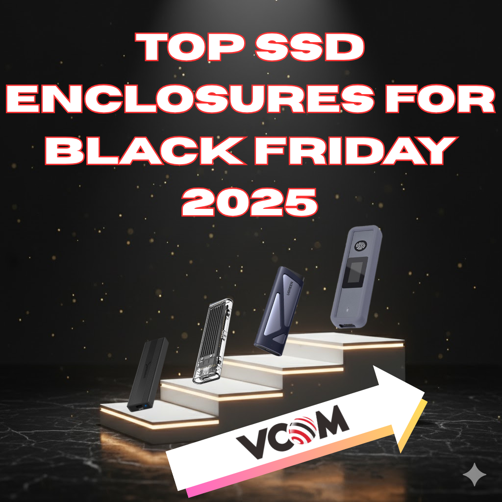 Top External SSD Enclosures to Buy This Black Friday (Speed & Security Compared)