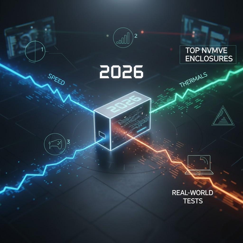 Top NVMe Enclosures of 2026: Speed, Thermals, and Real-World Tests