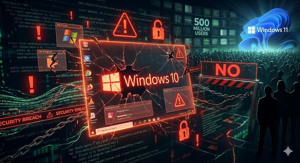 A Growing Security Crisis: Why 500 Million Windows Users Still Refuse ...