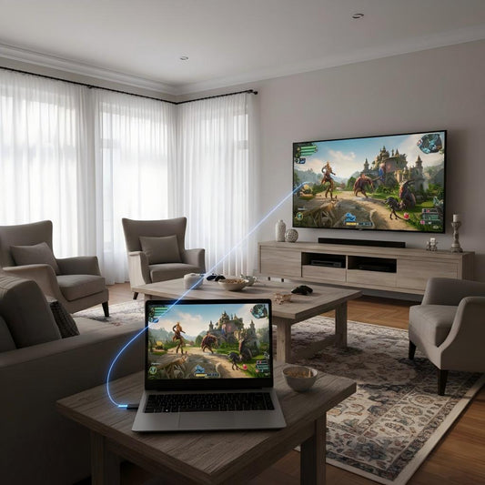 How to Set Up a Wireless ScreenCast Kit in Your Home Office