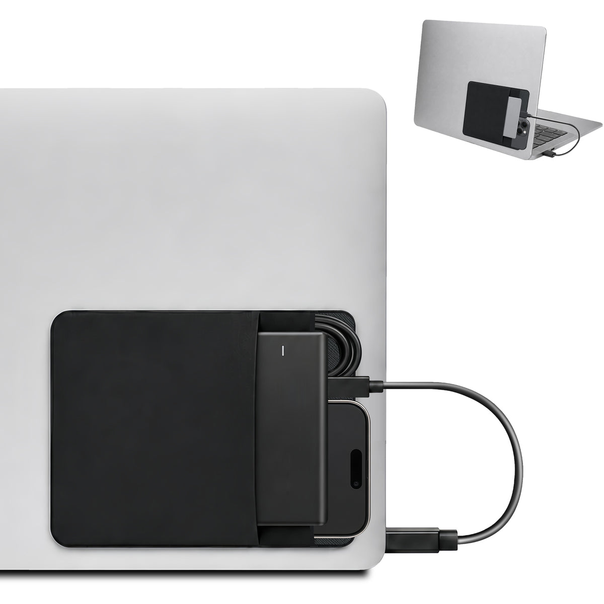 VCOM Laptop-Mounted Hard Drive Sleeve