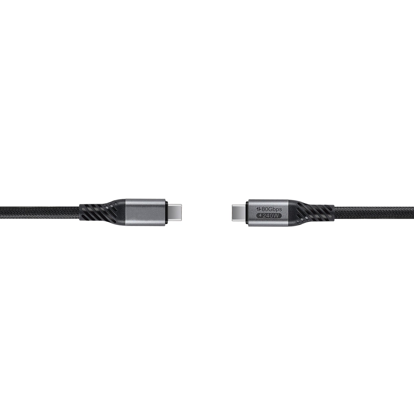 VCOM USB4 Type-C Cable – 80Gbps Data Transfer, 240W Fast Charging, 8K