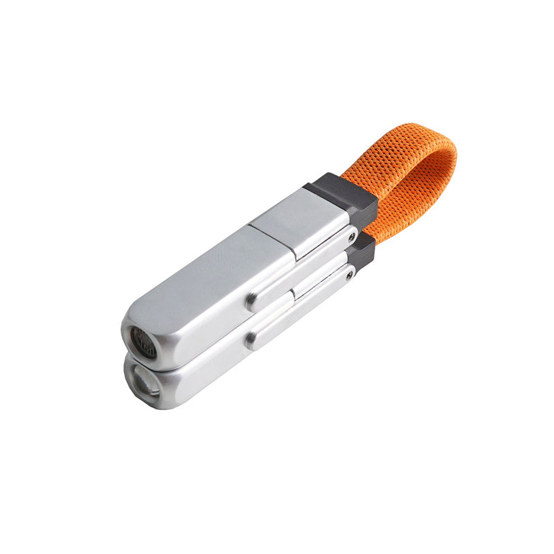 VCOM 240W USB-C to USB-C Fast Charge Cable with Lightning Adapter & Portable Electric Lighter