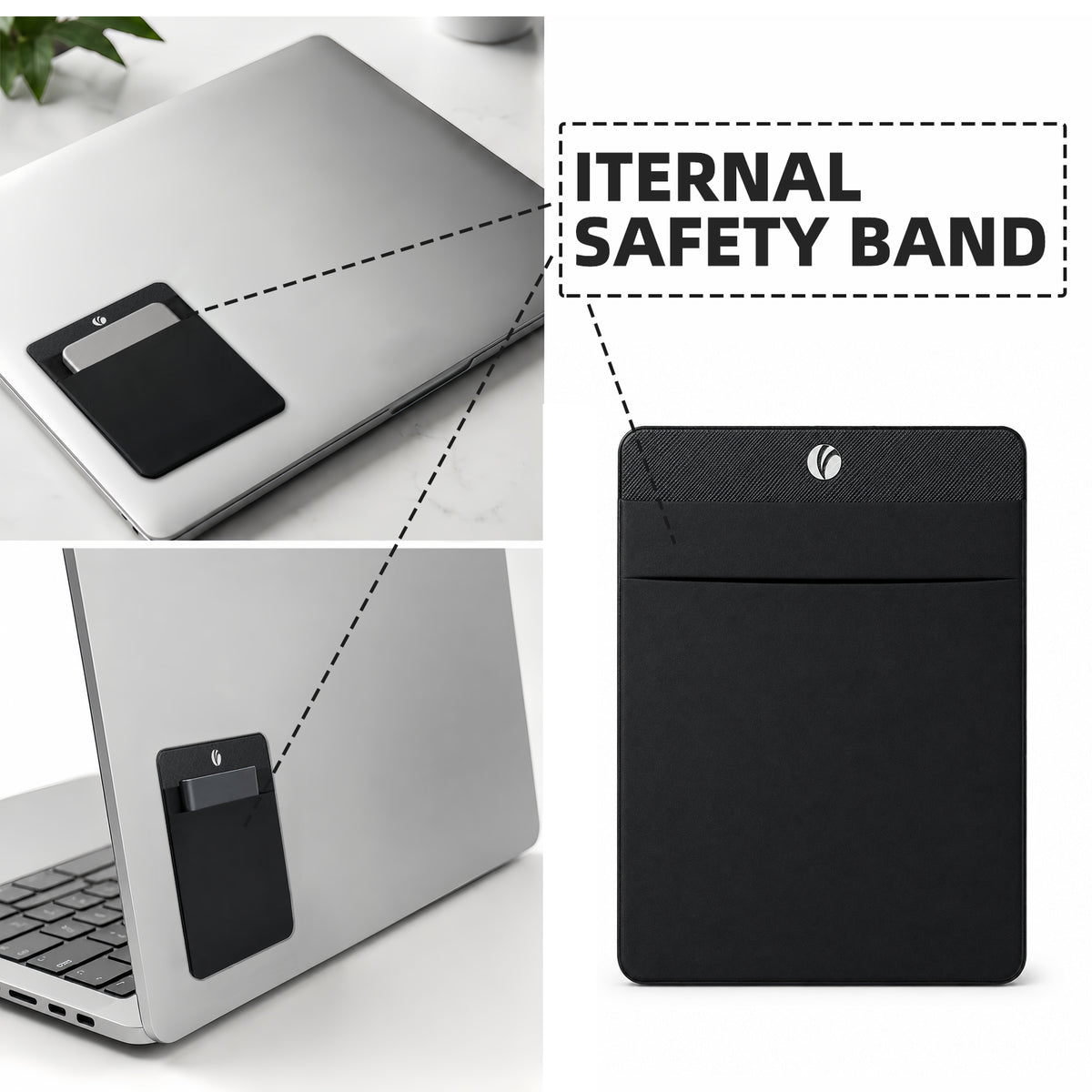 VCOM Laptop-Mounted Hard Drive Sleeve