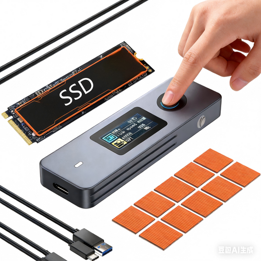 1TB SSD & Fingerprint Encrypted Enclosure