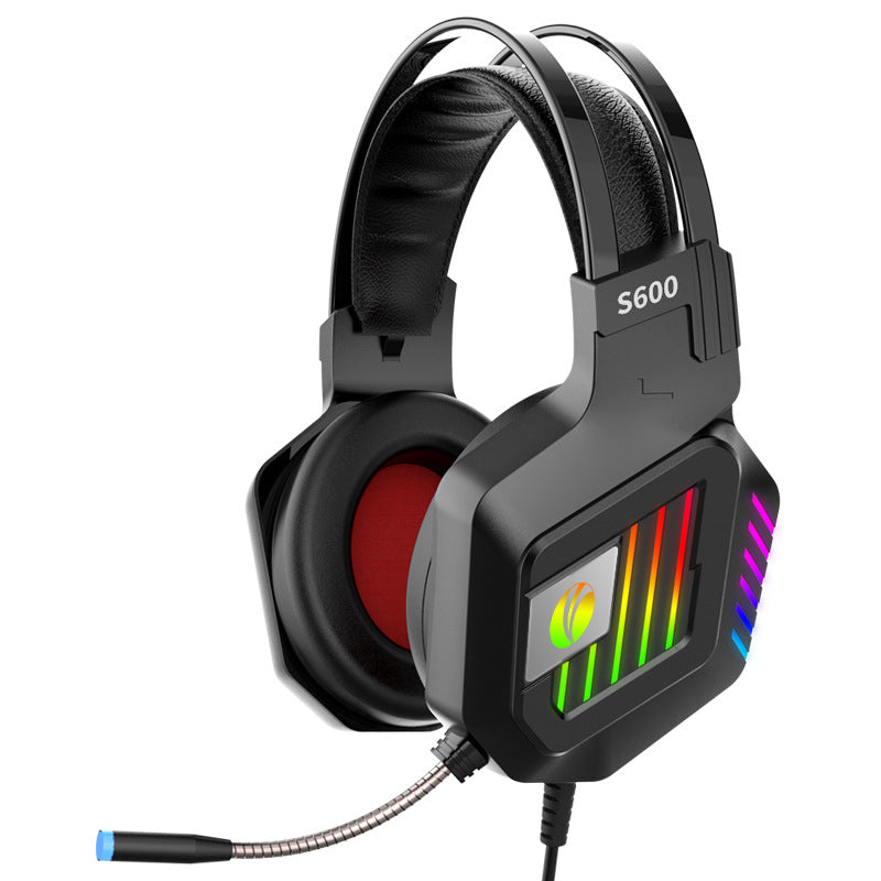 VCOM Wired Gaming Headset with Noise-Canceling Mic – 50mm Drivers, 3.5mm + USB, 2M Cable, Immersive Surround Sound