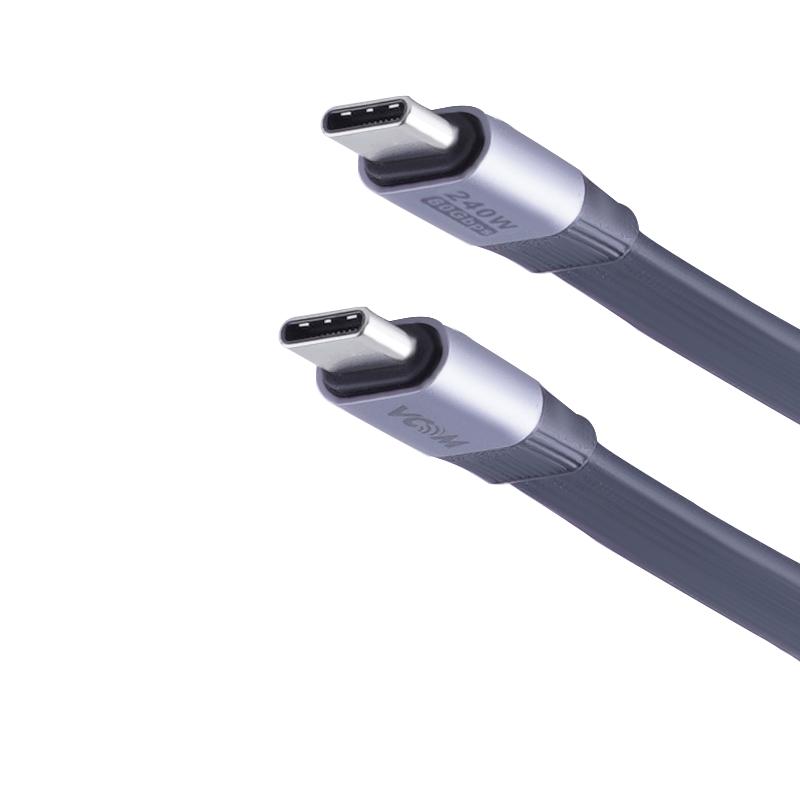 VCOM USB4 v2.0 240W Keychain Cable – 80Gbps 8K Short USB-C Cable