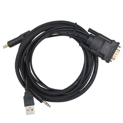 VCOM VGA to HDMI Cable with Power and Audio