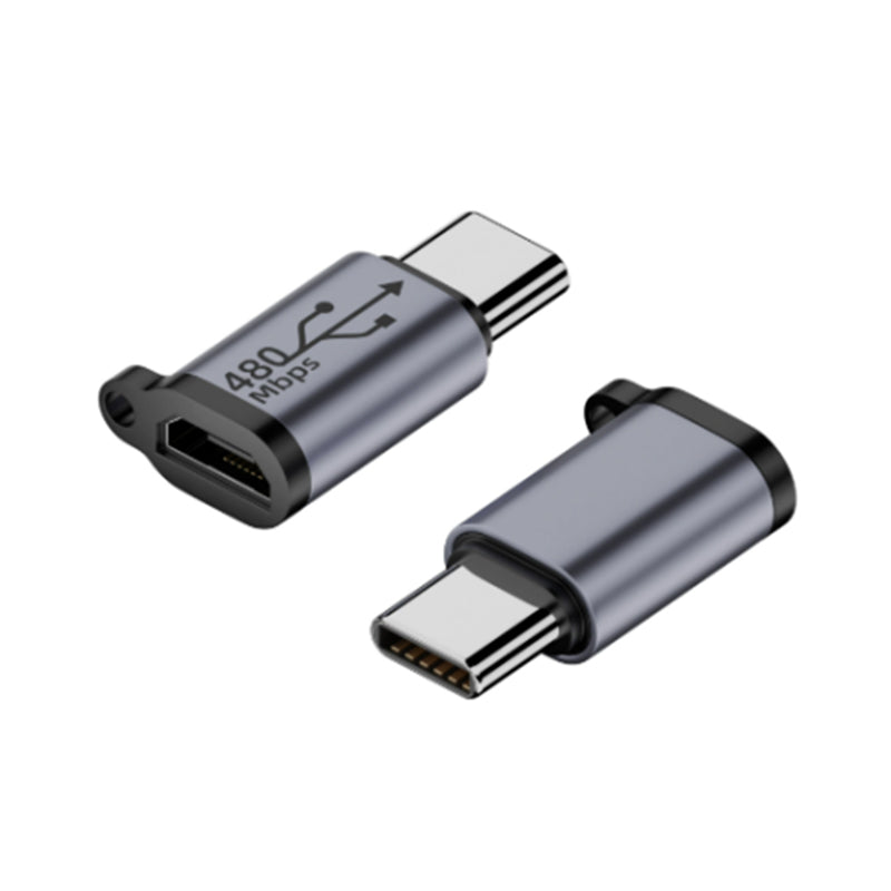 VCOM Micro-USB to USB-C Adapter – Reliable Charging and High-Speed Data Transfer