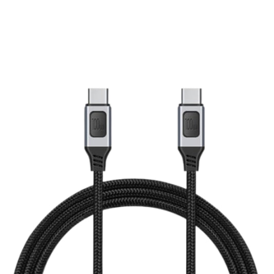 VCOM USB-C to USB-C Cable 100W Fast Charging, USB 2.0 480Mbps Data Transfer, 2M Type-C Cable with Aluminum Shell and Non-Slip Grip
