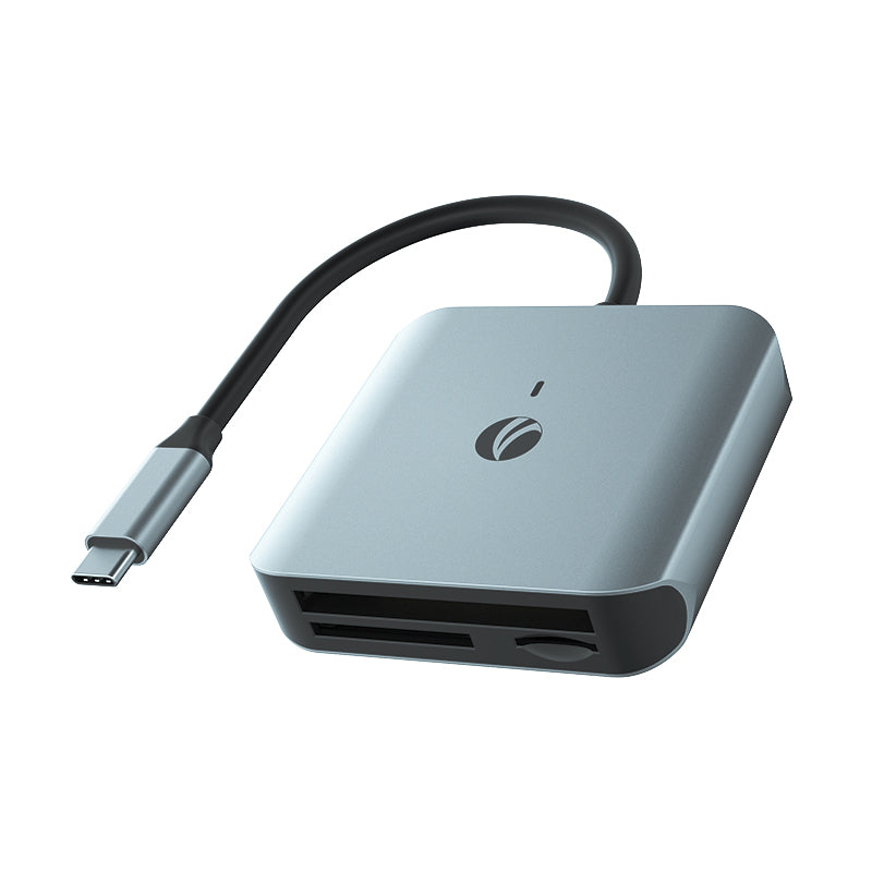 VCOM USB-C Card Reader - CF/SD/TF 4.0