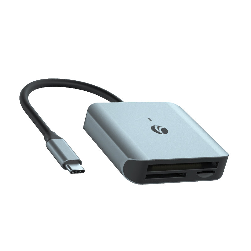 VCOM USB-C Card Reader - CF/SD/TF 4.0