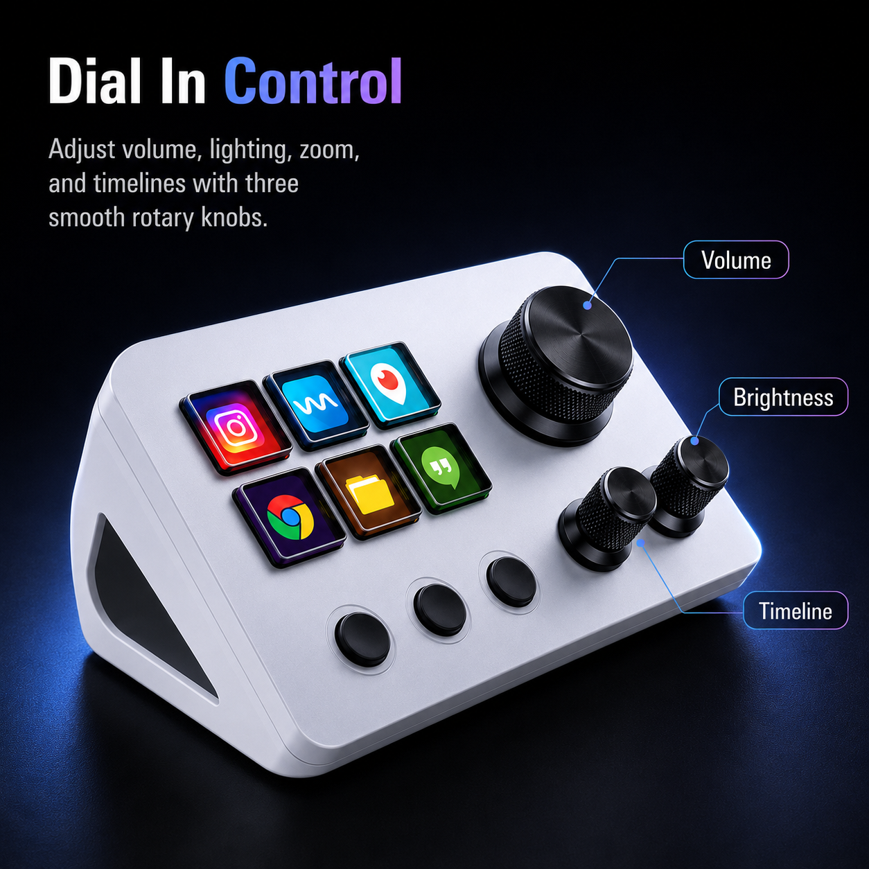 VCOM MBox N3 Macro Pad – компактная управляющая дека USB-C