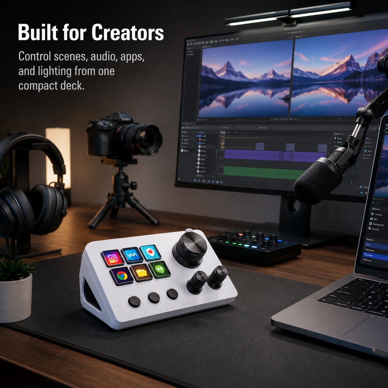 VCOM MBox N3 Macro Pad – компактная управляющая дека USB-C