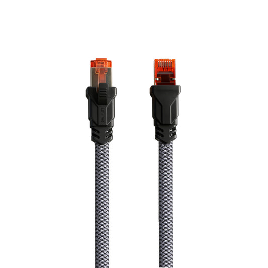 VCOM Cat8 Flat Ethernet Cable 40Gbps – S/FTP Shielded RJ45 LAN Cable