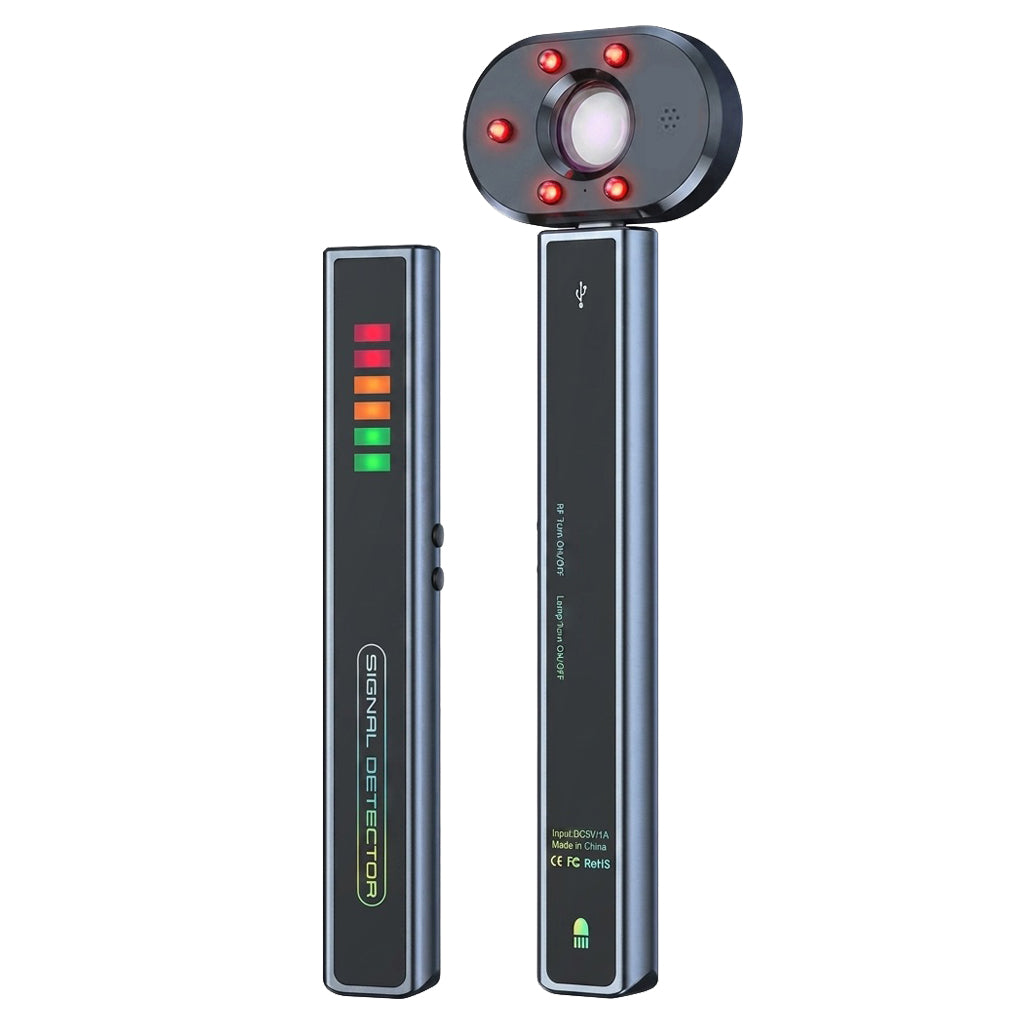 VCOM RF Signal & Hidden Camera Detector – UV Stain Inspection Tool