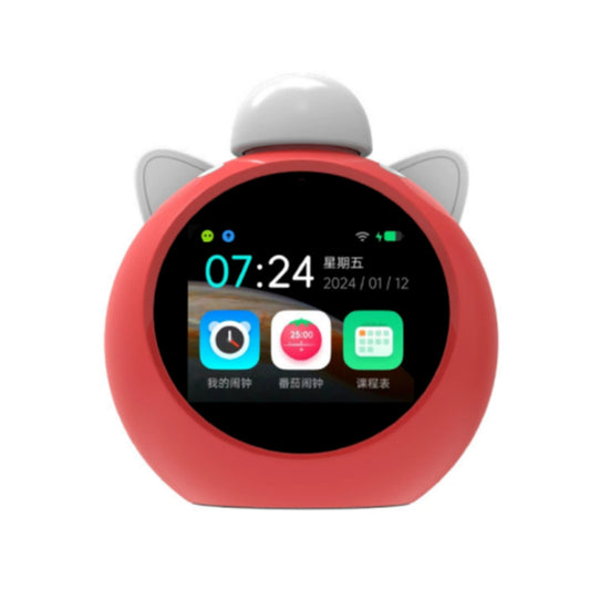 VCOM AI-Powered Smart Alarm Clock with Wi-Fi, 2.8" IPS Display, AI Chat Assistant, Study Timer, and Sleep Alarm