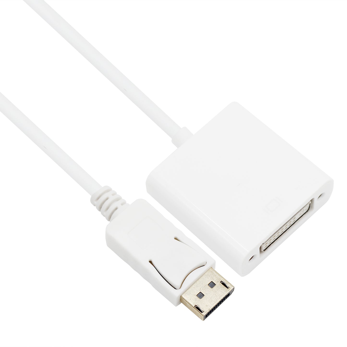 VCOM DisplayPort to DVI Cable 1080P – DP to DVI (24+5) Adapter Cable, Gold-Plated Connector, 1080P@60Hz / 2160P@24Hz