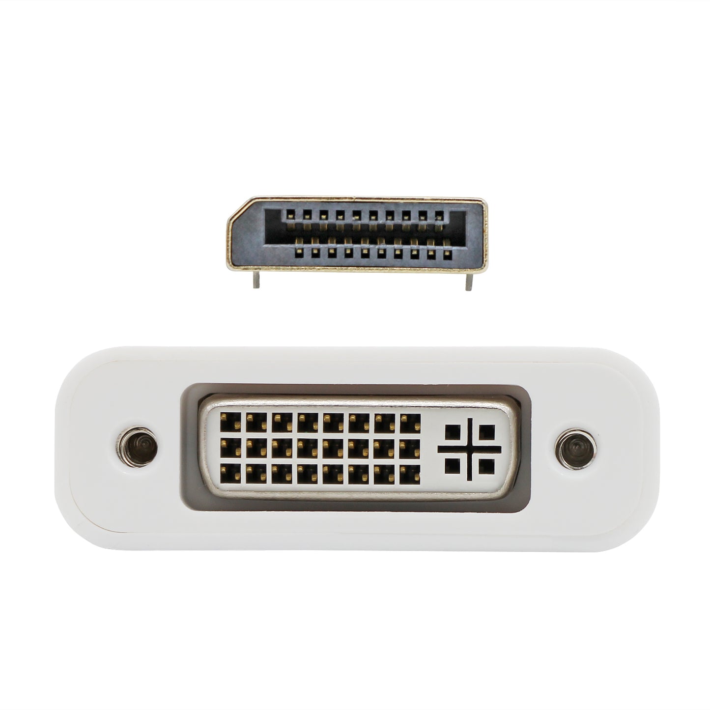 VCOM DisplayPort to DVI Cable 1080P – DP to DVI (24+5) Adapter Cable, Gold-Plated Connector, 1080P@60Hz / 2160P@24Hz