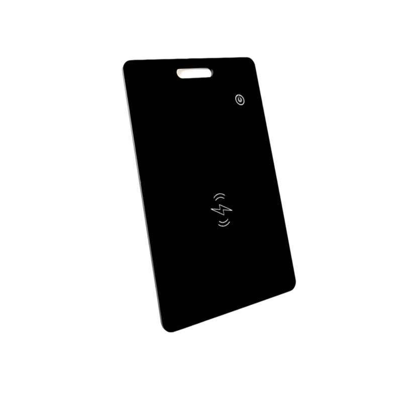VCOM Smart Tracking Card with Apple Find My Network, Ultra-Thin Wallet Tracker, Wireless Charging Rechargeable Bluetooth Card Finder for iPhone