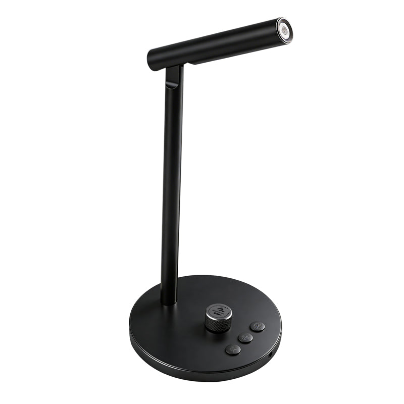 VCOM AI-Powered Desktop Dynamic Microphone with AI Noise Reduction, Real-Time Transcription, USB-C, 48kHz/24-bit HD Recording