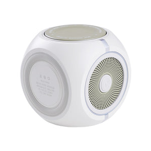 VCOM 360° Rotating Bluetooth Speaker with RGB Lights – Portable Wireless TWS Stereo Speaker