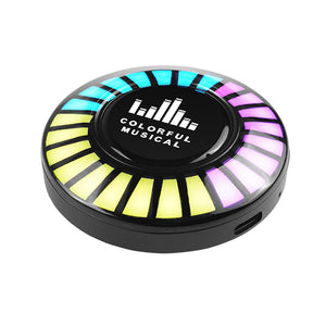 VCOM RGB Pickup Resonance Speaker – Portable Wireless Speaker with Sound Reactive LED