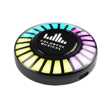 VCOM RGB Pickup Resonance Speaker – Portable Wireless Speaker with Sound Reactive LED