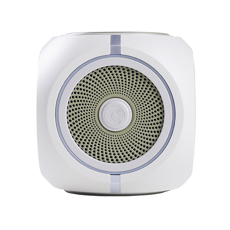 VCOM 360° Rotating Bluetooth Speaker with RGB Lights – Portable Wireless TWS Stereo Speaker